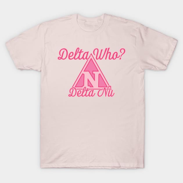 Delta Who T-Shirt by Nazonian